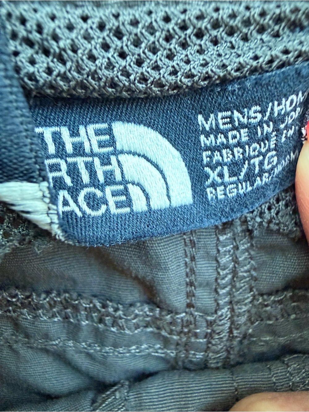 The North Face Charcoal Gray Elastic-Waist Shorts, bundle of TWO size XL - Picture 9 of 9